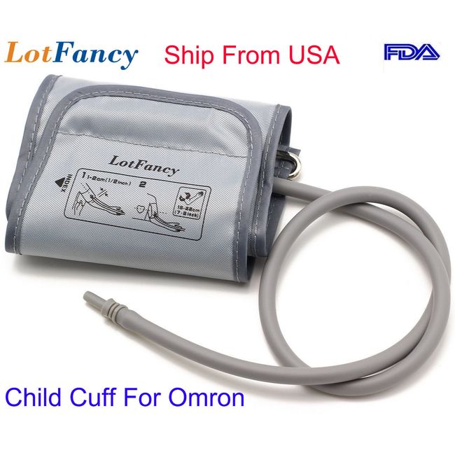 Child Arm Blood Pressure Cuff Replacement for Omron BP Monitor Machine FDA