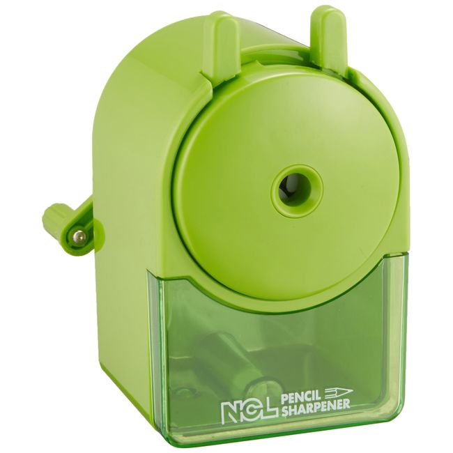 Nakabayashi Manual Pencil Sharpener Yellow DPS-H101KY, green