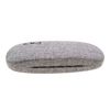 ZTXPRO Eyeglasses Case with Drawstring Pouch and Cleaning Cloth for Glasses - Grey