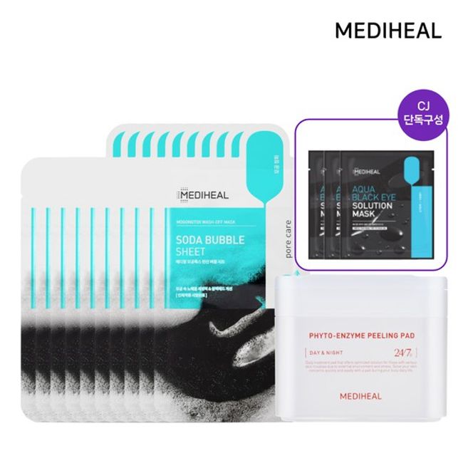 Mediheal Phytoenzyme Pad 90 sheets + Pore Mask 10 sheets