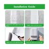 MOOITEK 3" 10Ft PVC Line Set Cover Kit for Ductless Mini Split Air Conditione...