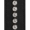 Shots Ouch Diamond Studded Eye Mask Black