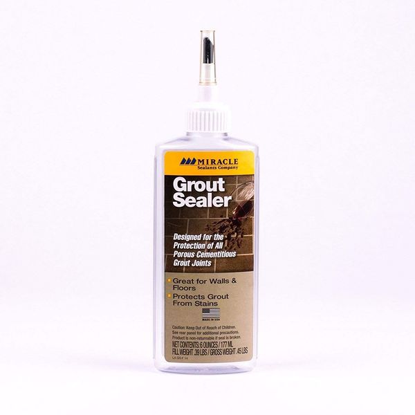 Miracle Sealants GRT SLR, Grout Sealer, 6 oz.