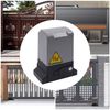 2640lbs Commercial Sliding Gate Opener Automatic Driveway Operator 2 Remotes Kit