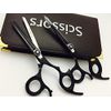 5.5" Professional Barber Razor Edge Hair Cutting Shears Scissors Set