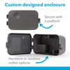 Rachio Sprinkler Compatible 3 Smart Controllers, Weatherproof Outdoor Enclosure