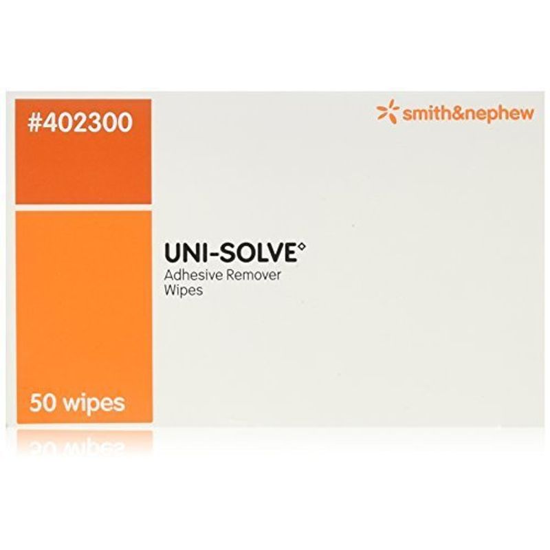 Uni-Solve Adhesive Remover Wipes by Smith and Nephew, Model No - 402300 ...