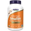 NOW Foods Supplements, Inulin Prebiotic Pure Powder, Certified Organic, Non-GMO Project Verified, Intestinal Support*, 8-Ounce