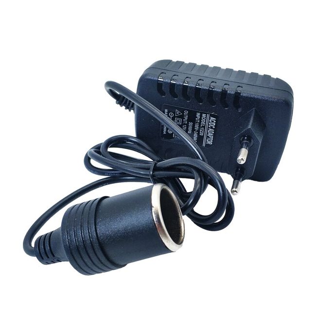 Car Cigarette Lighter Inverter 120w Ac/dc Adapter 220v 12v 2a 5a