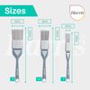 Harris Ultimate Blade Paint Brushes | 3 Brush Pack | Cutting-In & Control | 1",1.5", 2"