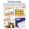 Avery Printable Shipping Labels with Sure Feed, 2" x 4" Customizable Stickers, White, 1,000 Blank Mailing Labels, Great for Mailing, Shipping, and More (5163)
