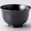 Echizen Lacquerware Soup Bowl, Lily Dishwasher-Safe Bowl (Tami)