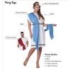 Adult Party Toga Costume Small/Medium
