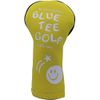 Blue Tea Golf Stretch Smile Headcover HC-034 [DR/Driver] Yellow