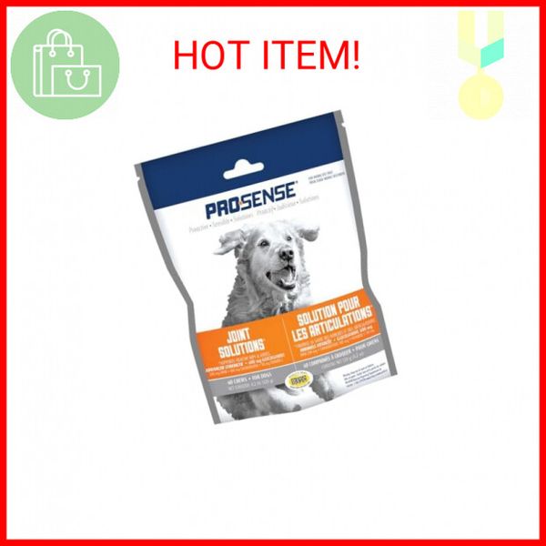 ProSense Hip and Joint Solutions 60 Count, for Dogs, Advanced Strength Glucosami