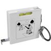 'Cricket Match Action' Keyring Tape Measure/Spirit Level Tool (KM00043927)