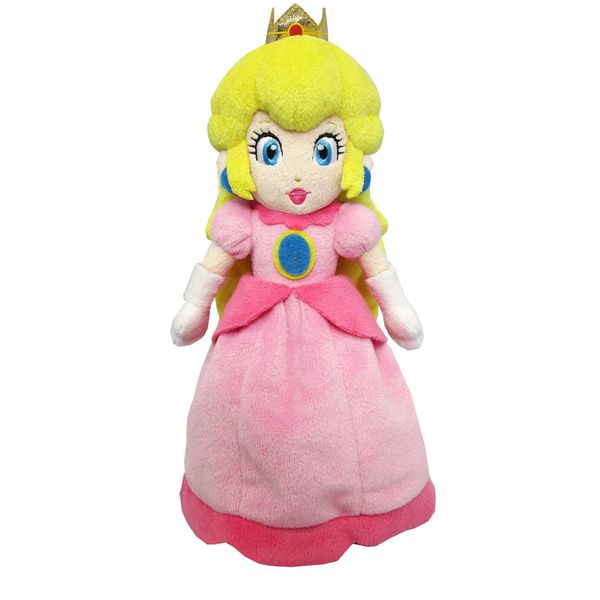 Sanei Super Mario All Star Collection - AC05 - 10" Princess Peach Small Plush,Pink