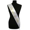 White With Gold Writing ‘Bride To Be’ Sash