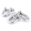 30 pc/s galvanised Steel D-Shackle 8mm for Rope