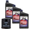 Exmark Engine Oil 3 Quarts and Filter Kit Quest Radius E S Series 135-2566