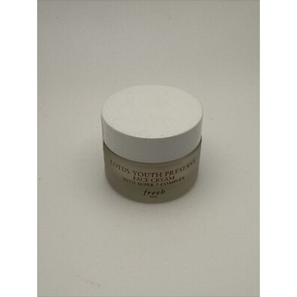 FRESH Lotus Youth Preserve FACE Cream with Super 7 Complex 15ml/0.5oz NEW NO BOX