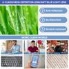 OCCI CHIARI Men's Reading Glasses 0.0, Rectangular Blue Light Blocking Glasses for Men, Stylish Computer Glasses Durable Hinge (Black)