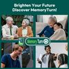 Memoryturn] Brain Boost: Turn on The Memory with Ginkgo Biloba & Lion’s Mane Extract - Enhanced Cognitive Function, Improved Circulation & Immune Support
