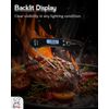 Digital Food Thermometer Instant Read Fast 1s Foldable Probe Backlit LCD BBQ