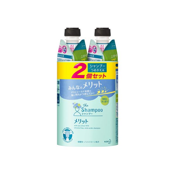 [Bulk Purchase] Advantage Shampoo Refill, 11.8 fl oz (340 ml) x 2 Packs [Quasi-Drug]