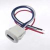 USB C Power Connector 3A Female USB-C Port Panel Mount (White, Power and Data)