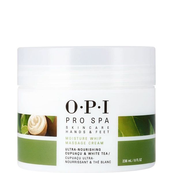 OPI ASM21 Massage Cream, Natural Moisturizing Ingredients, 8.1 fl oz (236 ml), Prospa Moisture Whip Massage Cream