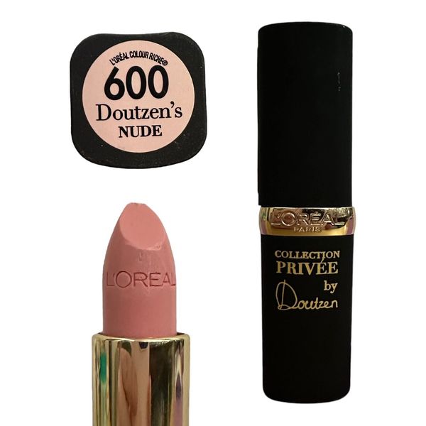L'Oreal Colour Riche Lipstick Collection Privee 600 Doutzen's Nude FLAW RARE