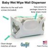 Baby Wet Wipe Wall Dispenser/Moun
