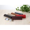 MIDI MIDI Glasses Case, Elegant Slim Hard Case (case-003), Braun
