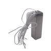Aretro Rectangular Modern Stainless Steel (Silver Effect) Light Pull 65x19mm with 1.4m Pull Cord