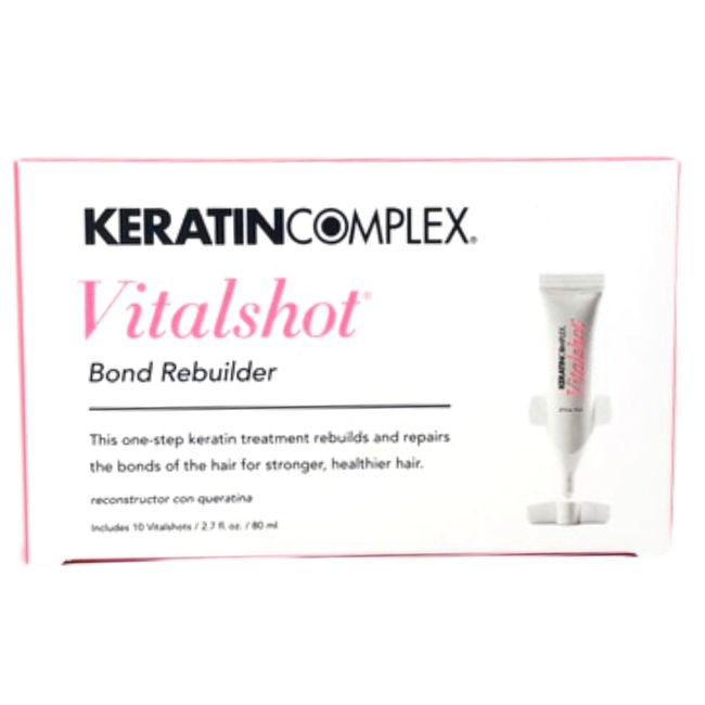 Keratin Complex Vital Shot Bond Rebuider Ampoules (10 x 0.27 oz)