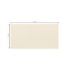 Vaessen Creative Large Rectangular Florence Blank Craft Cards, Ivory, Set of 25, Matching Envelopes Available