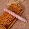 Natural Rose Quartz Gua sha Tool Acupuncture Points Massage Stick Therapy Tool