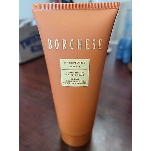 BORGHESE Splendide Mani Smoothing Hand Cream Creme 3.5 oz/100 g MOISTURIZER NEW