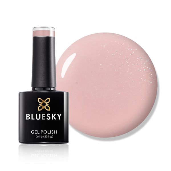 Bluesky Gel Nail Polish, Iced Pink- A050, Lemonade, Pale, Pink, Long Lasting, Chip Resistant, 10 ml (Requires Curing Under UV LED Lamp)