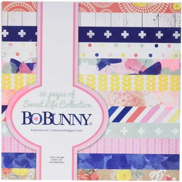 Bo-Bunny Paper Pad 6x6 36/Pkg-Sweet Life