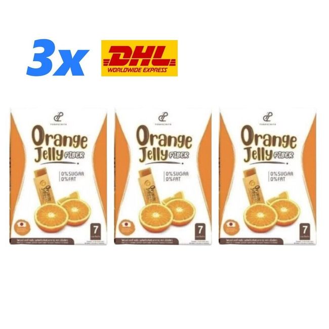 3x Per Jelly Fiber Orange Detox Innovations delicious diet Weight Control Detox