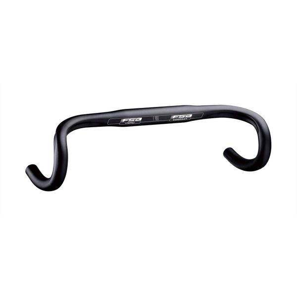 FSA Vero Compact Drop Bar - Black, 40 cm