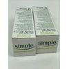 2 Simple Ultra Light Gel Moisturizer Instant Hydration 1.5 Fl Oz Each