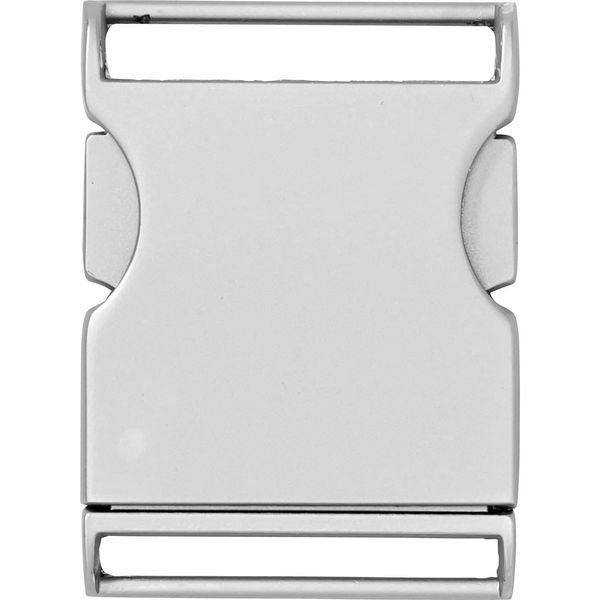 Prym Matt Silver-Coloured 30mm Belt Buckle (1pc), Metal, 9.5 x 6 x 1.2 cm