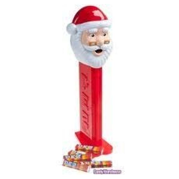 Santa Claus Pez Candy Dispenser with 2 Refills
