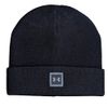 Under Armour Boys' UA Halftime Cuff Beanie, Black, One Size