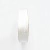 White Byetsa Satin Fold 30mm Bias Binding on a 25m Roll