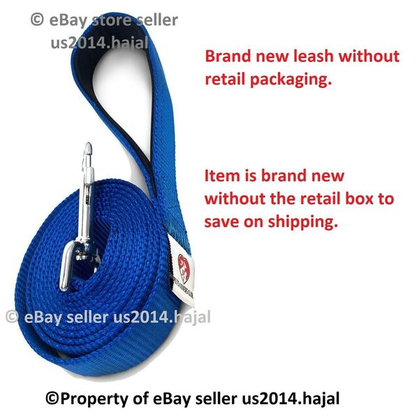 Heavy Duty Dog Leash | Super Comfortable Padded Handle For Walks | No Retail Box