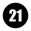 Number Twenty One Numeral 21 Plain White Numbers PopSockets Swappable PopGrip